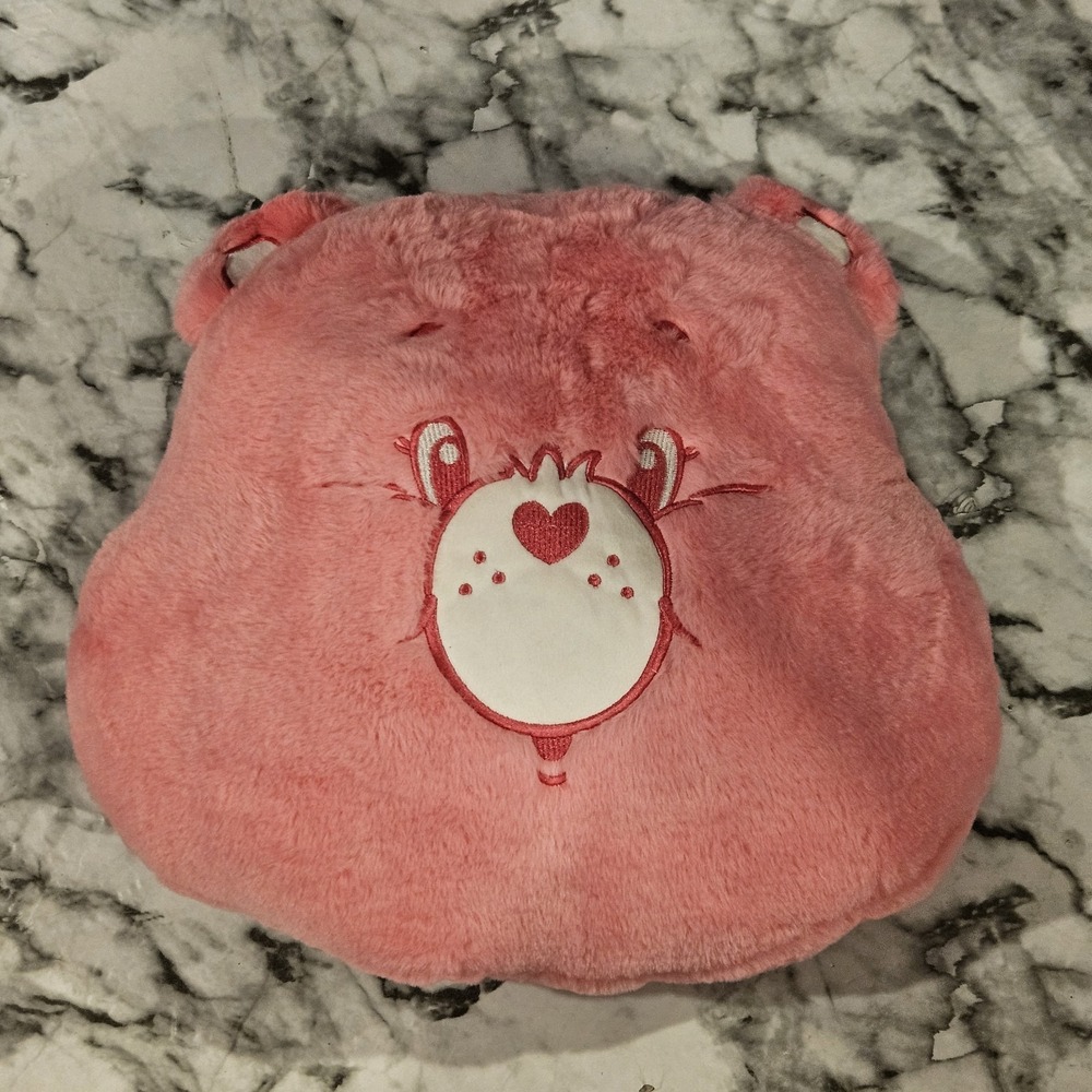 Pink Care Bears Style Cheer Bear Pillow Plush‎ Cushion No Tag 13×15